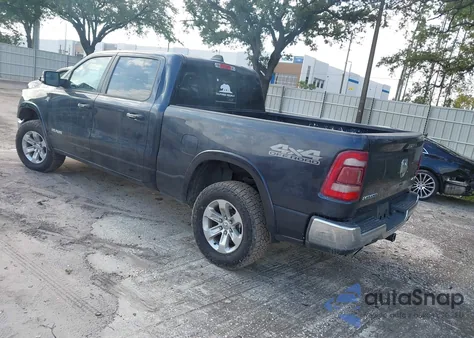 2020 Ram 1500 Laramie 4X4 6'4 Box from USA, damaged, VIN 1C6SRFRT4LN352298